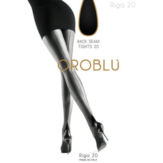 Oroblu Riga Panty 20 Naad Zwart - online Annadiva