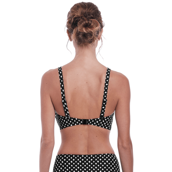 Fantasie Swim Santa Monica Plunge Bikinitop Black & White
