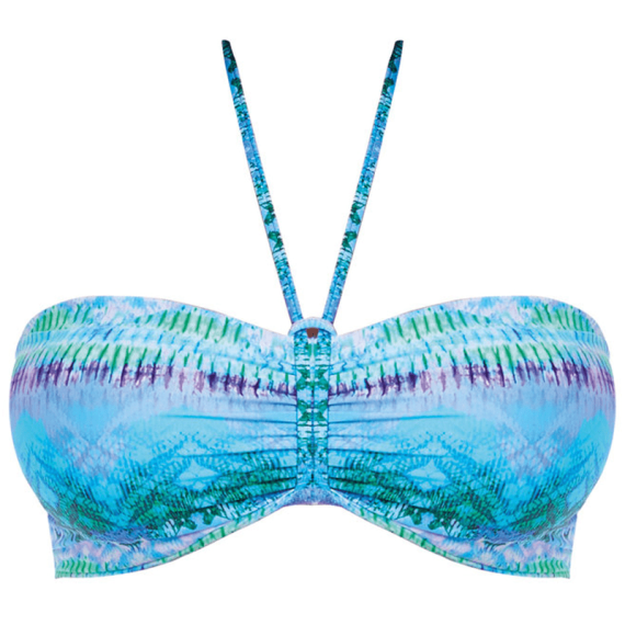 Seascape Voorgevormde Bandeau Bikinitop