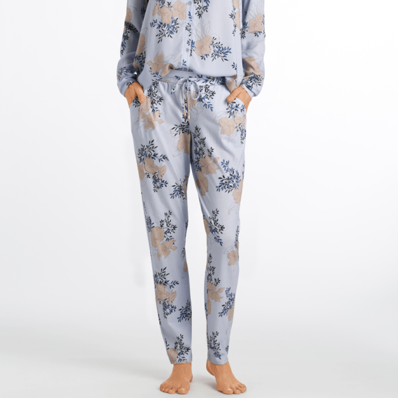 Hanro Sleep & Lounge Pyjamabroek Marble Flowers