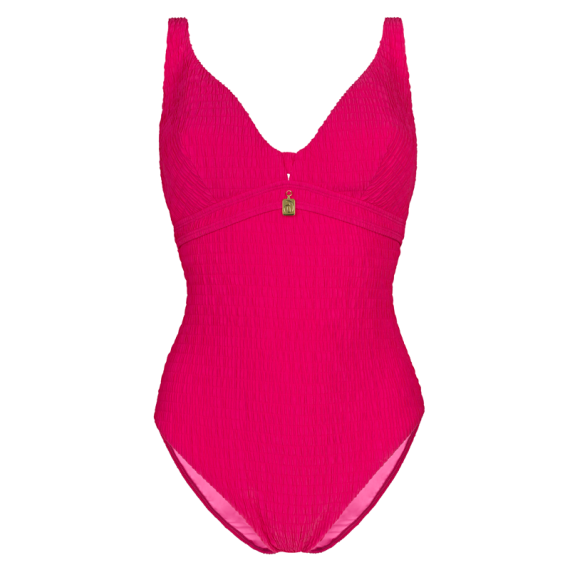 Annadiva Swim Smocky Badpak Dark Coral
