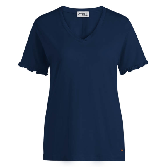 Solids Pyjamatop Korte Mouwen