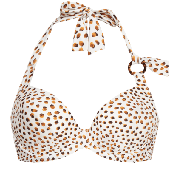 Spot On Halter Bikinitop