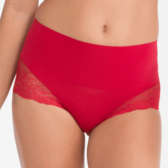 Korst Opwekking Rauw Spanx Undie-tectable Lace Hipster Rood - Annadiva