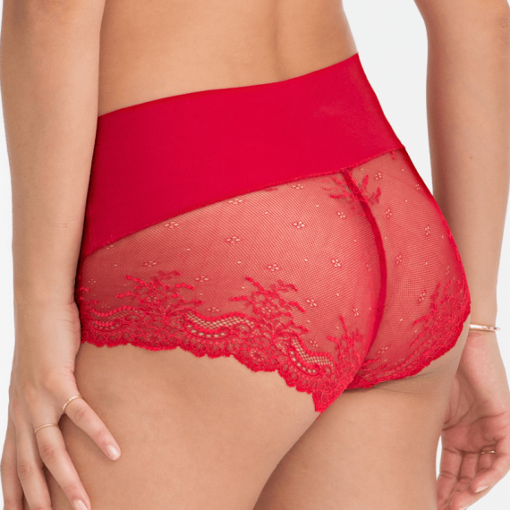 Spanx Undie-tectable Lace Hipster Rood