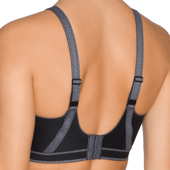 PrimaDonna Sport The Sweater Voorgevormde Sport BH Zwart