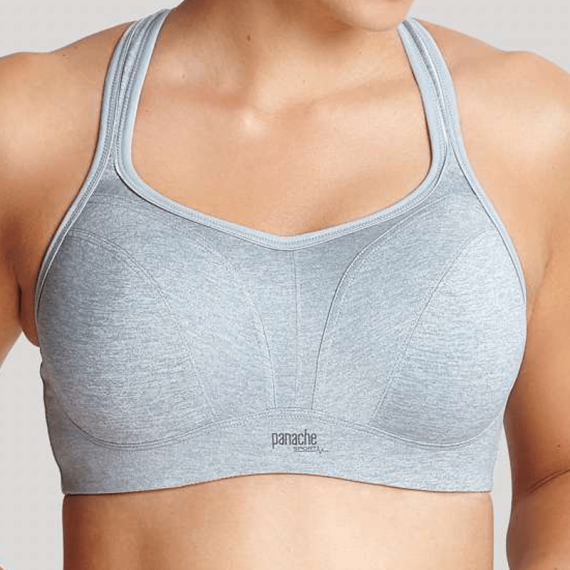 Panache Sport Voorgevormde Sport BH Grey Marl
