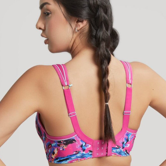 Panache Sport Voorgevormde Sport BH Abstract Orchid