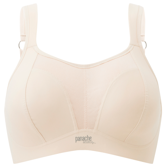 Panache Voorgevormde Sport BH Zonder Beugels Latte