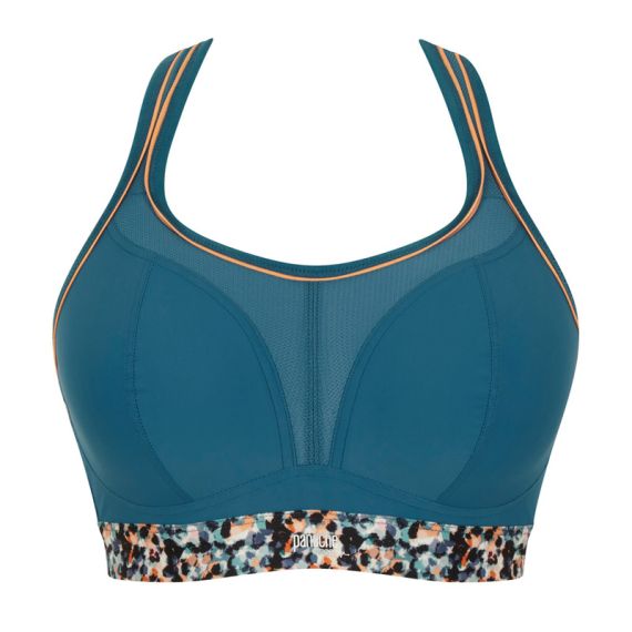 Panache Sport Voorgevormde Sport BH Zonder Beugels Abstract Animal