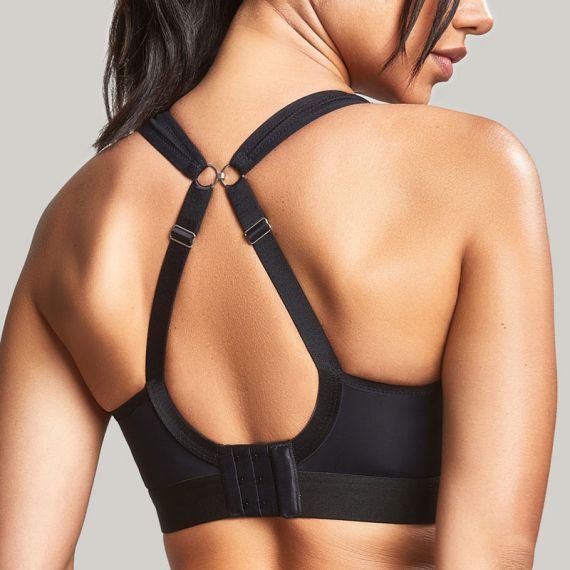 Panache Sport Voorgevormde Sport BH Zonder Beugels Black