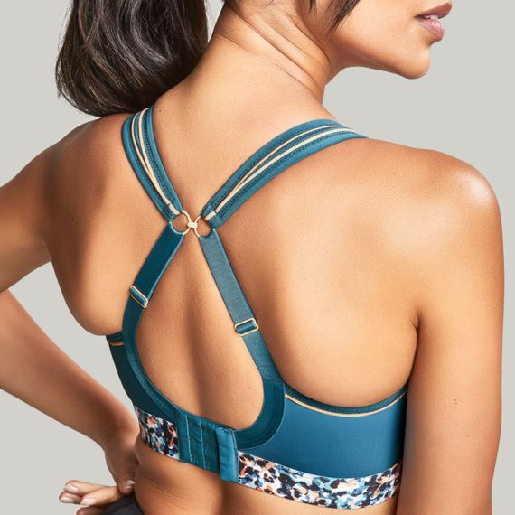 Panache Sport Voorgevormde Sport BH Zonder Beugels Abstract Animal