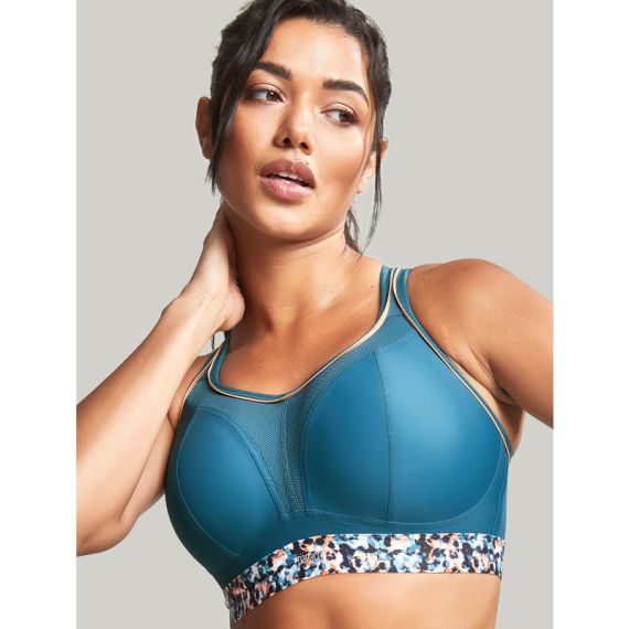 Panache Sport Voorgevormde Sport BH Zonder Beugels Abstract Animal