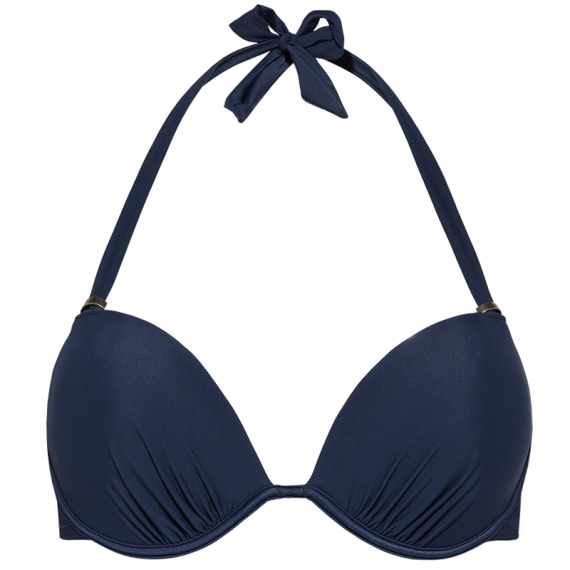 donkerblauwe bikinitop