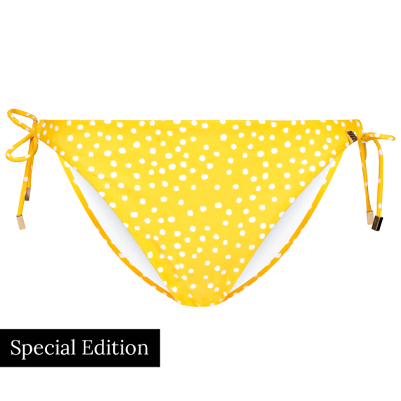 Yellow Dot Strikbroekje