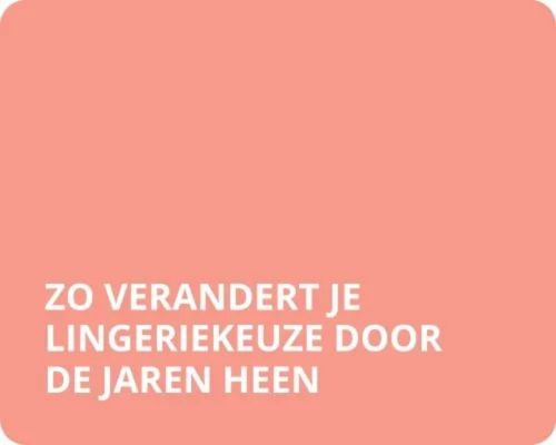 Onderzoek lingeriekeuze