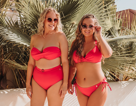 Bikini's badpakken in grote cupmaten | Annadiva Swim